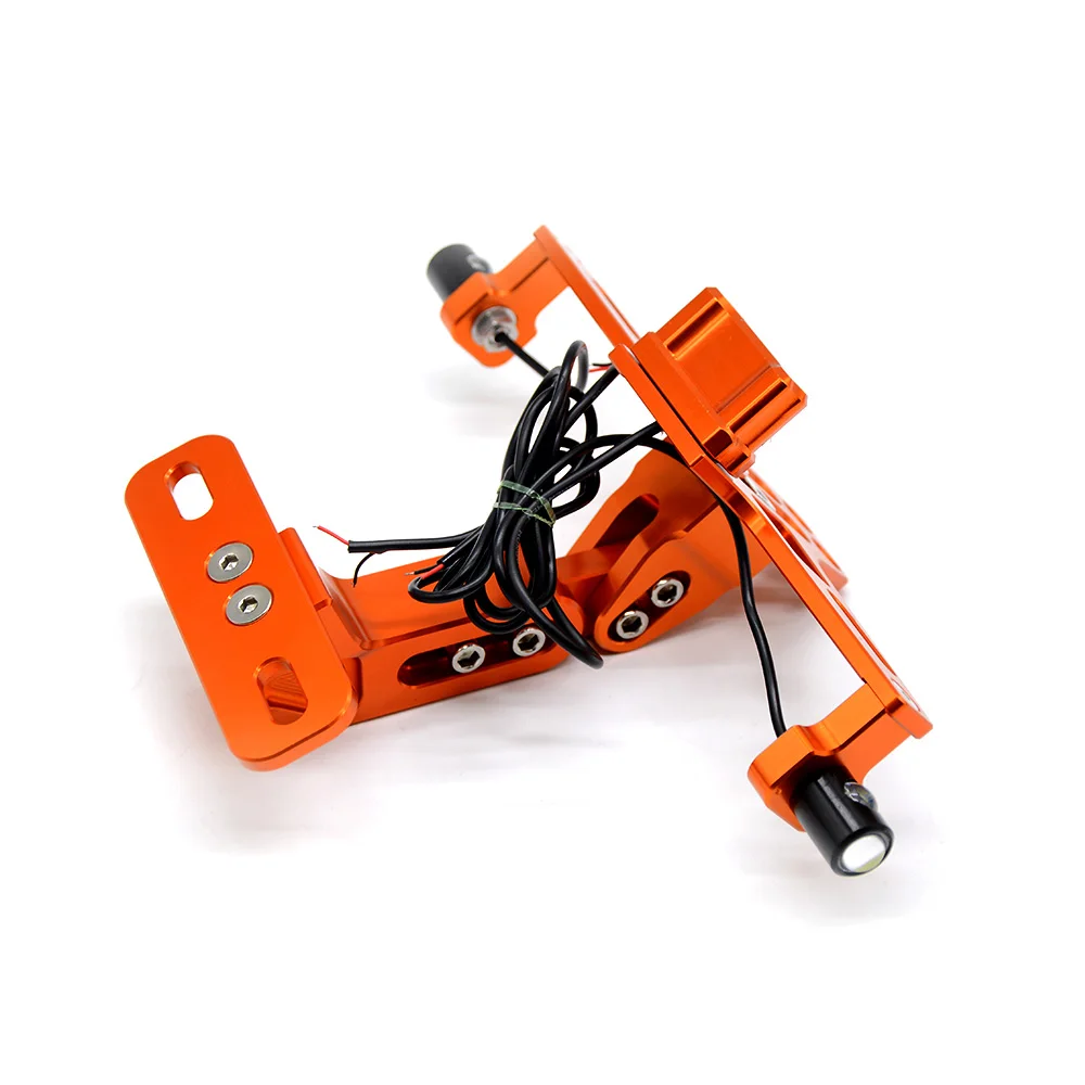 Для SUZUKI B-KING BKING B KING аксессуары для мотоциклов CNC задний держатель номерного знака светодиодный фонарь
