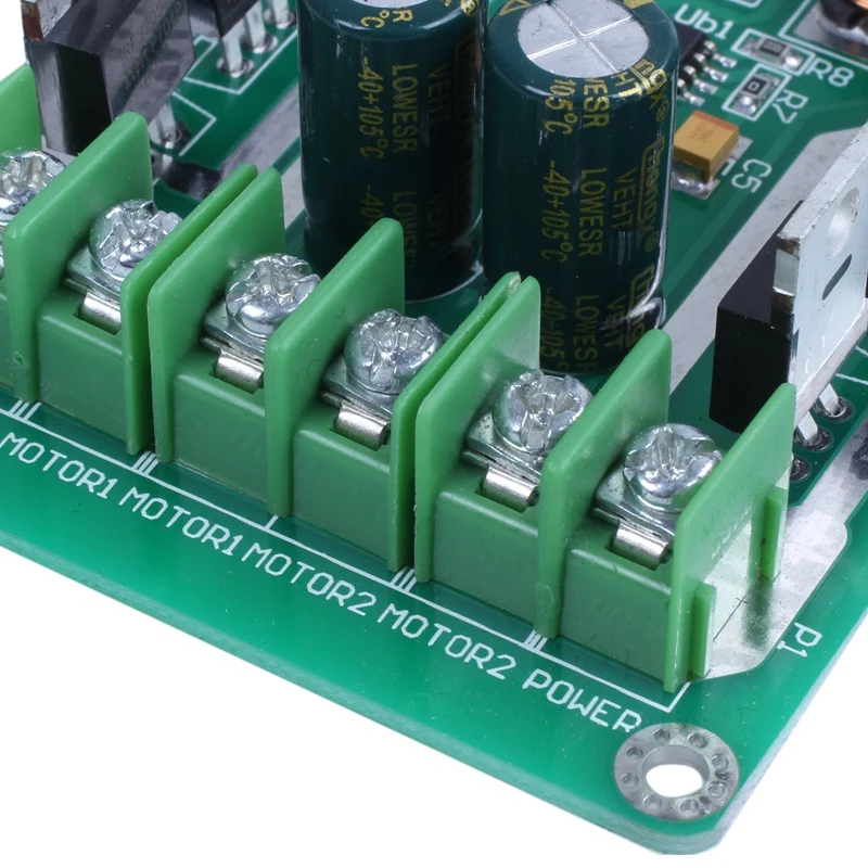 3 V-36 V двойной мотор драйвер платы модуля h-мост DC MOSFET IRF3205 15A пик 30A