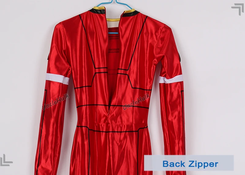 Gekisou-Sentai-Carranger-Red-Racer-Cosplay-Costume-satin-fabric-UncleHulk-23