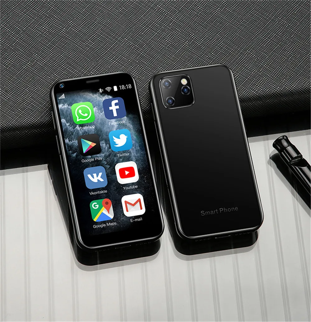 soyes mini telefone inteligente bonito ram rom polegada quad core android pequeno bolso telefone móvel