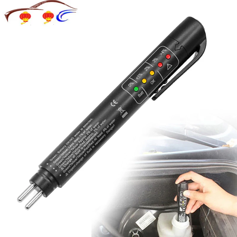 Accurate Oil Quality Check Pen Universal Brake Fluid Tester Car Liquid Digital Vehicle Auto Automotive Testing Tool | Автомобили и