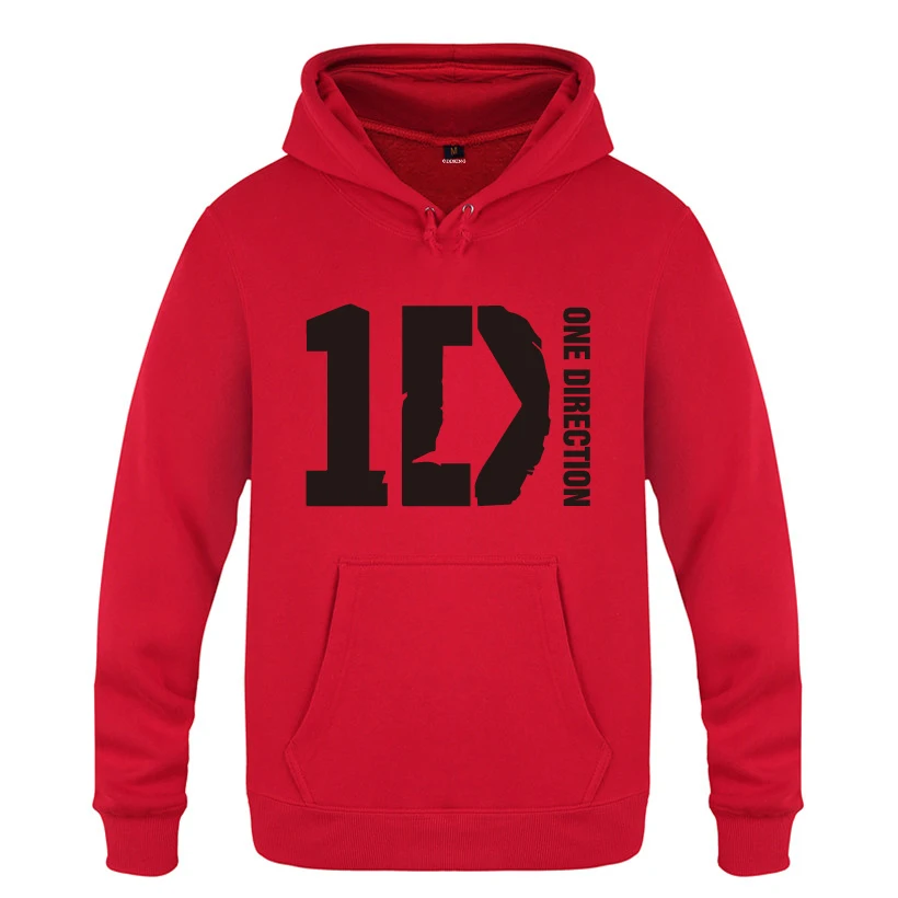 HOY HET One Direction 1D рок группа толстовки мужские мужские с капюшоном флисовый пуловер толстовки - Цвет: HOY HET