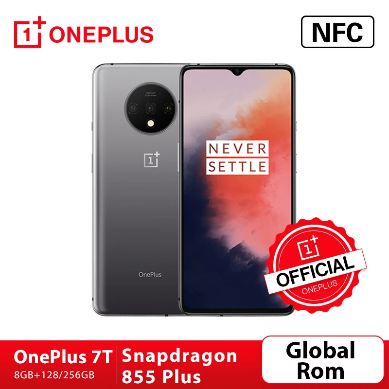Смартфон OnePlus 7 T 8 ГБ Snapdragon 855 Plus 90 Гц AMOLED экран тройная камера 48 МП NFC|Смартфоны| |