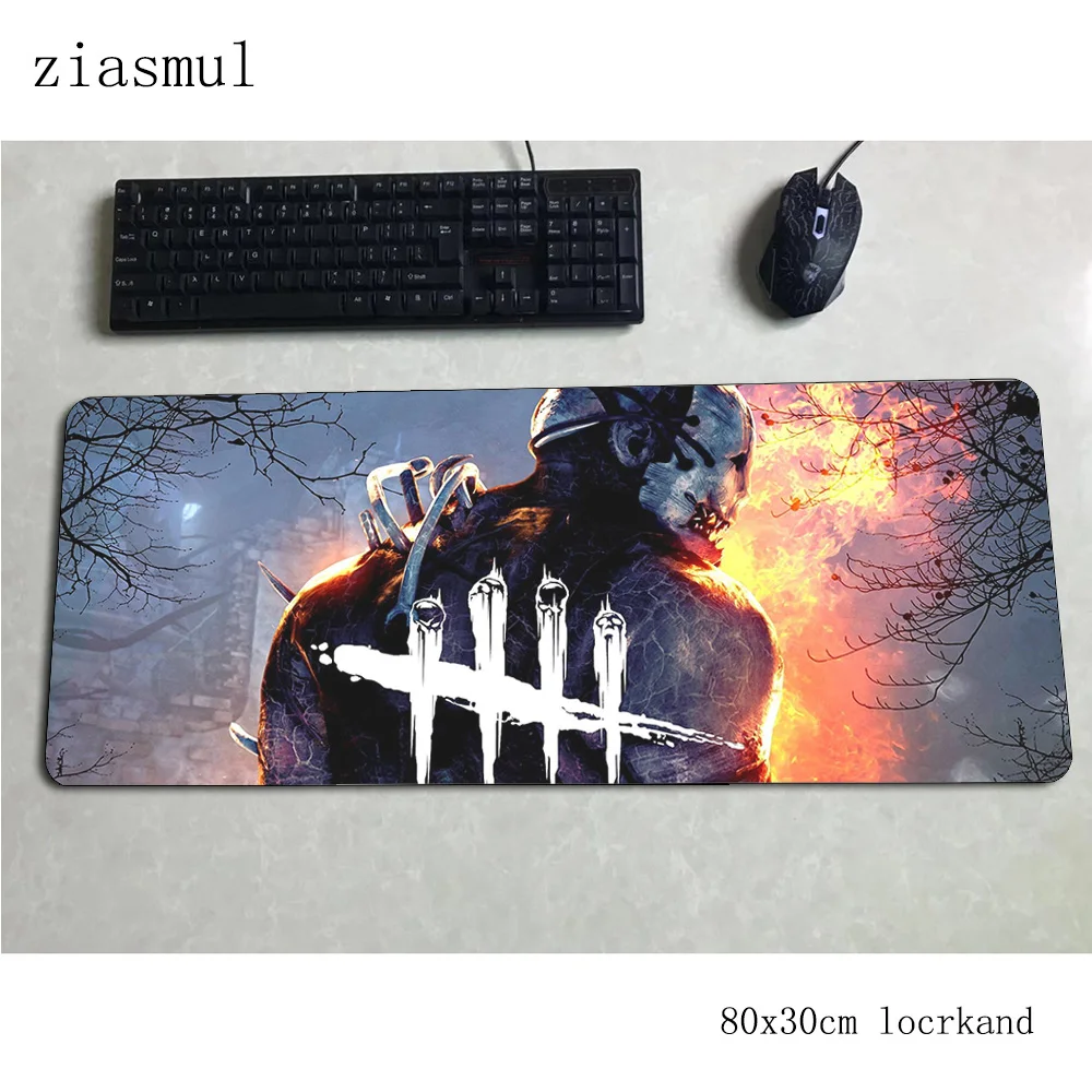 Dead by daylight коврик для мыши 800x300x3 мм Высококачественный Компьютерный коврик для мыши геймерский геймпад пк милый игровой коврик для мыши Настольный коврик офисная мышь