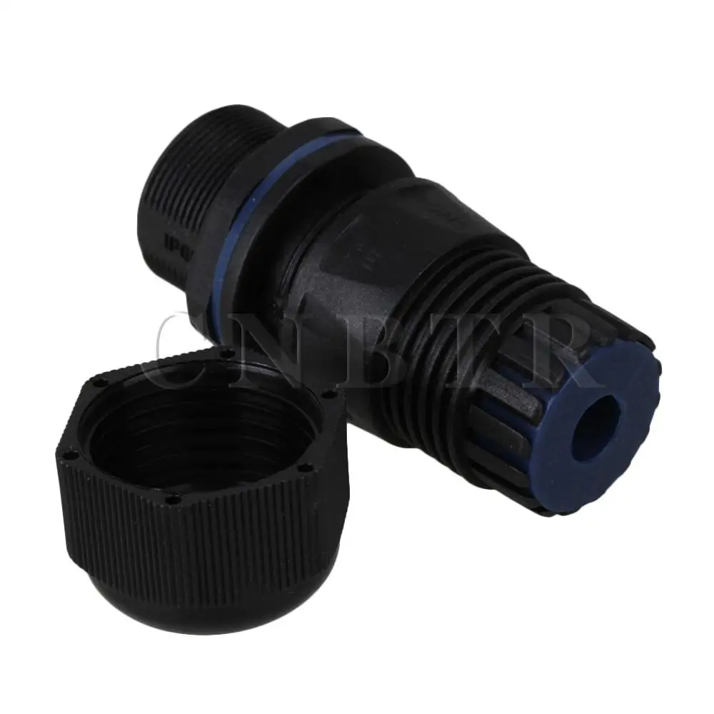 CNBTR черный IP68 RJ45 Ethernet M20 AP водонепроницаемый разъем с покрытием 6FU 8 ядерный|rj45