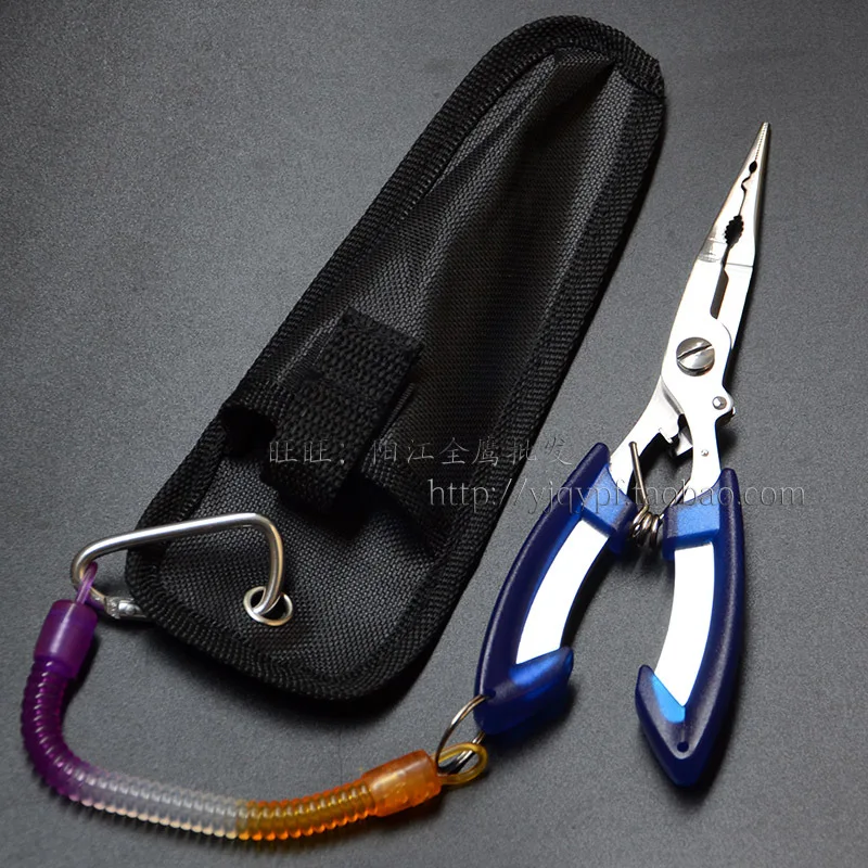 

Forceps Plier Pick Fishhook Multi-functional Fishing Pliers Fish Grip Shear Fishing Line Tied Fishing Equipment Clamp Light Tool