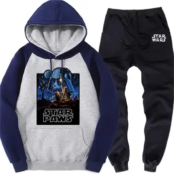 

Movies Camouflage Hoodies+Sports Pants For Men 2020 New Brand Male Fleece Coat Hip Hop Mens 2 Piece Suit Personalized Clothes