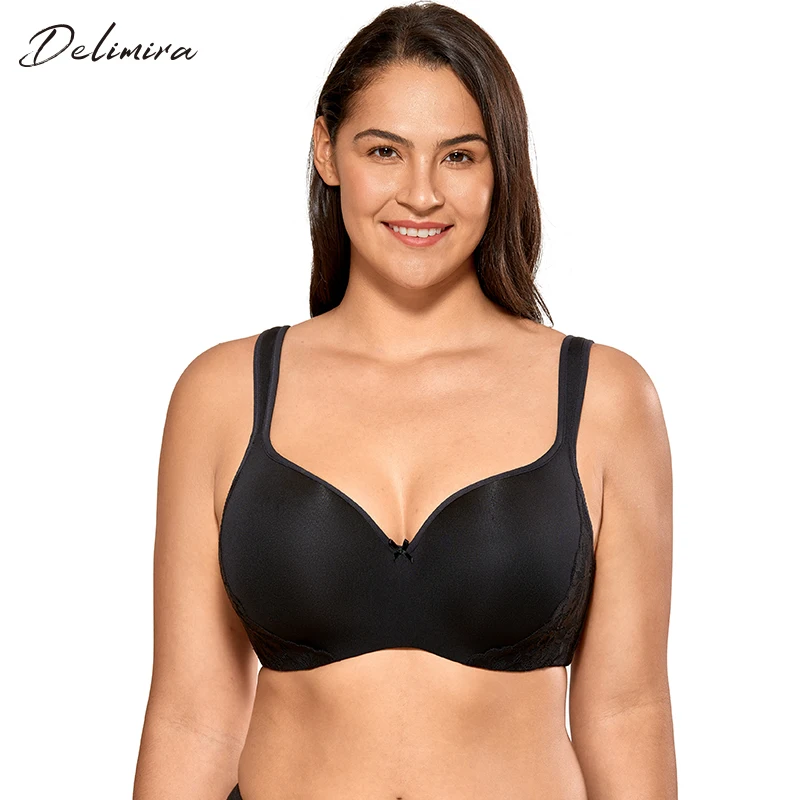 Женский Бюстгальтер-балконет DELIMIRA на косточках 34-44 B C D DD E | Женская одежда