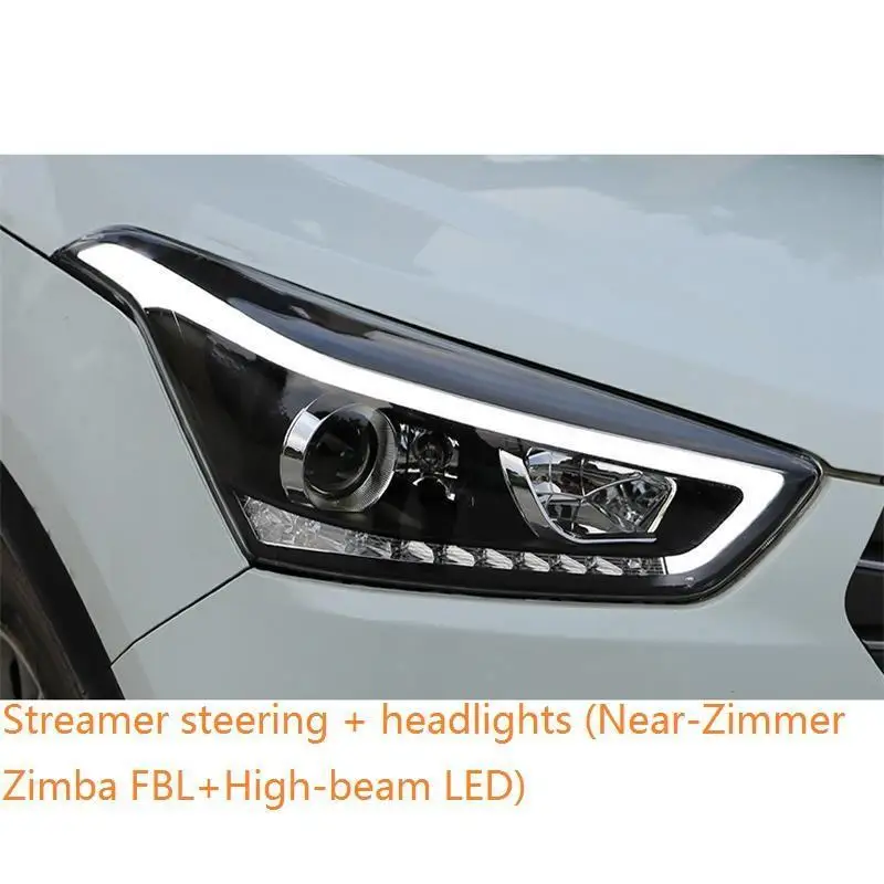 Number 9 Running Luces Led Para Auto Assessoires Стайлинг сборка Cob автомобилей освещение фары Задние фары 17 для hyundai IX25 - Цвет: Number 9