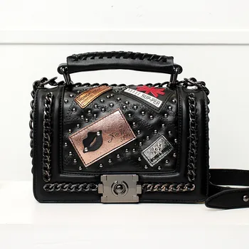 

2020 New PU Leather Shoulder Bags Fashion Micro-Chapter Diamond Chain Bag Messenger Bag Handbag Adjustable Shoulder Strap