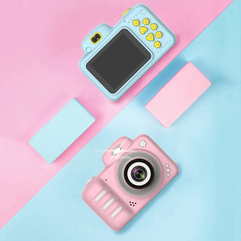 FFYY-детская мини-камера для детей Slr камера 2,4 дюймов экран 8Mp с 16G It карта с двойным объективом