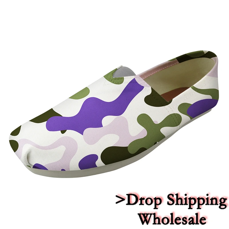 women's camouflage flats