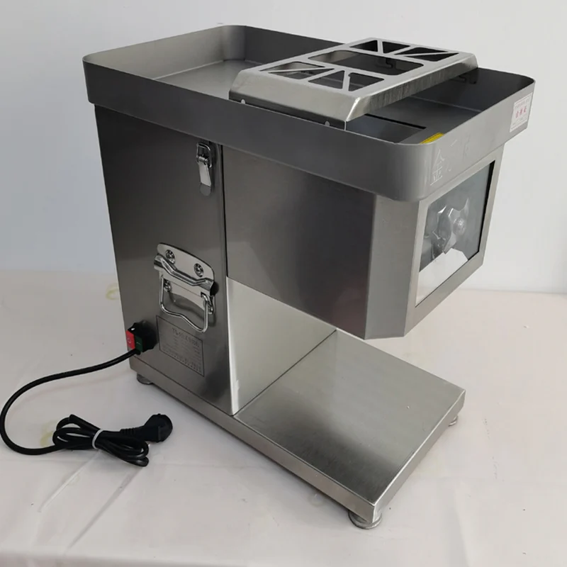 220V 110V Electric Meat Slicing Machine Fully Automatic Shred Slicer