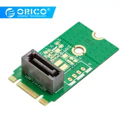 ORICO SATA к M.2 адаптер NGFF вертикальный тип SATA 7PIN к M.2 SSD твердотельный жесткий диск адаптер 2242 поддержка SATA3 протокол