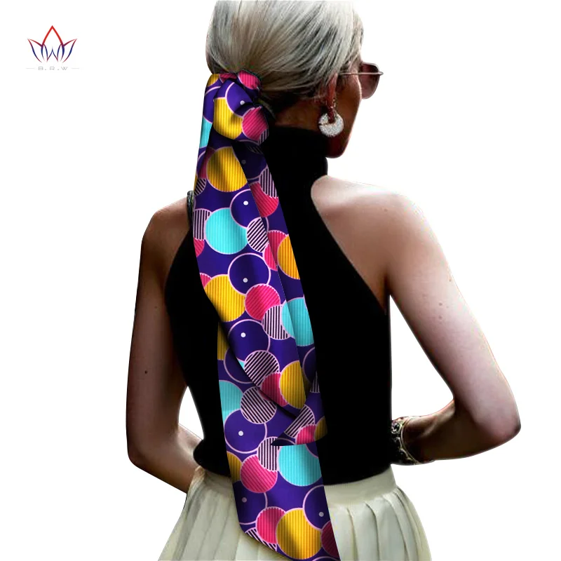 BRW Boho шикарная африканская лента для волос с узлом плетеная аксессуары вощеная