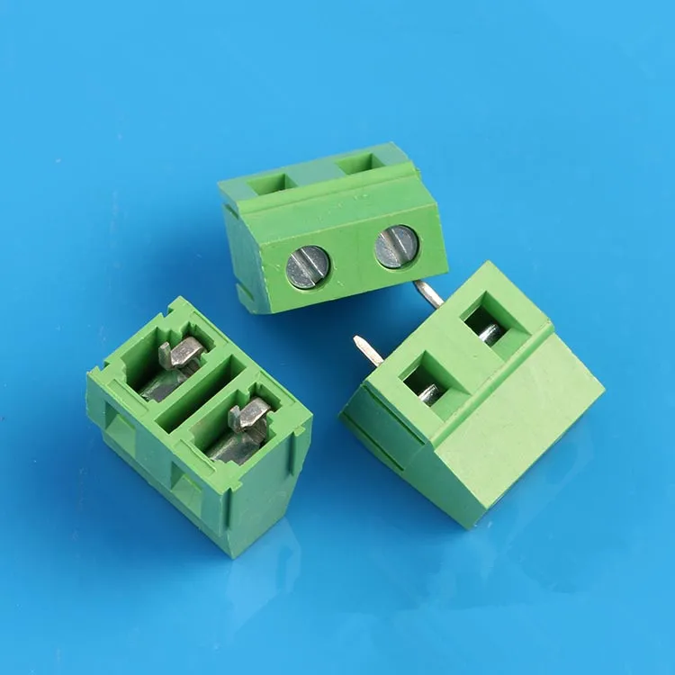 100 шт. KF128-7.5-2P винт 2Pin 7 5 мм прямой вывод pcb клеммный блок разъем 300 В/10A зеленый цвет |