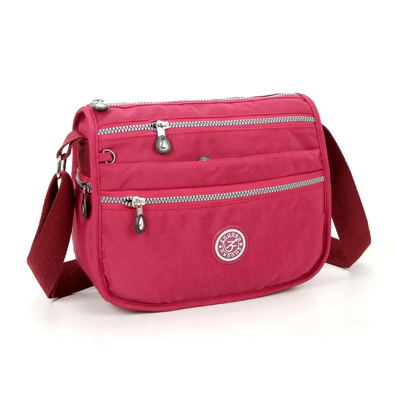 

2018 Spring And Summer New Style Large-Volume WOMEN'S Bag WOMEN'S Messenger Bag Women's Nylon Bag Waterproof Single-shoulder Bag
