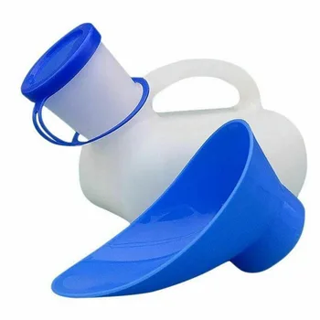 

1000ml Unisex With Brush Hospital Pee Bottle Urinal Camping Travel Portable Car Mobile Toilet Outdoor Emergency Reusable Hiking