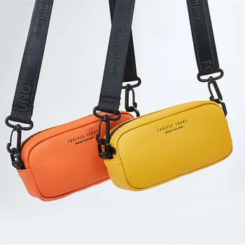 

Fashion luxury women's bag designer candy color bags for women summer phone shoulder bag zipper crossbody bag pillow PU bags new