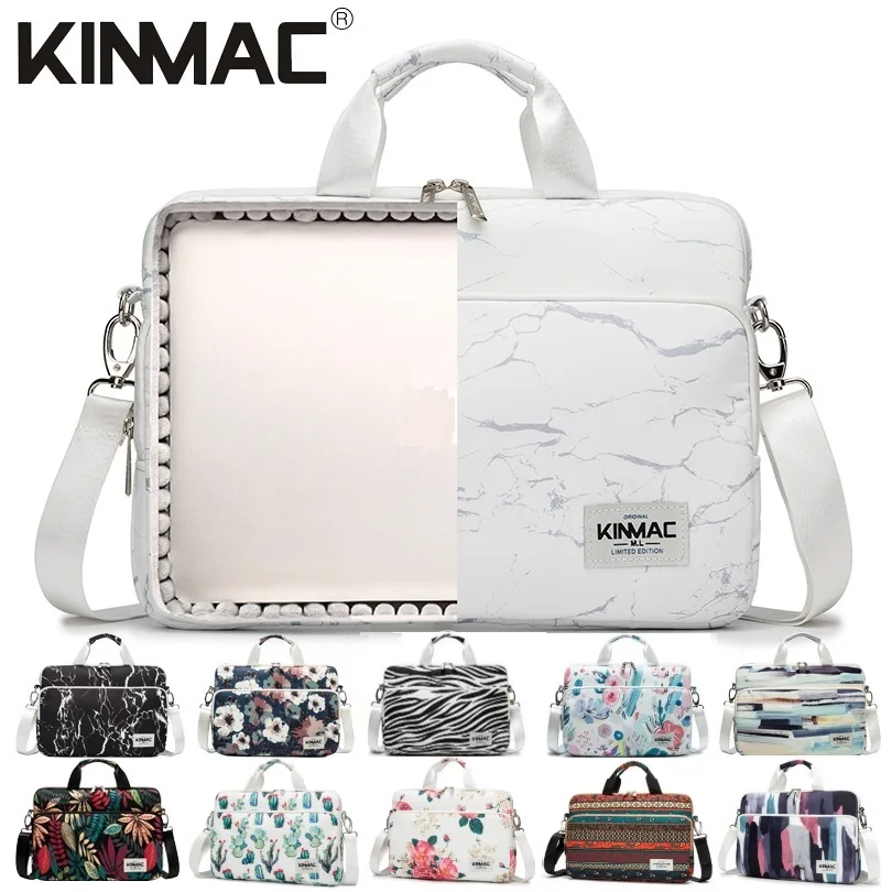 2020 Kinmac брендовая сумка для ноутбука 13 &quot 14&quot 15 15.6 дюймов Дамская Мужская через