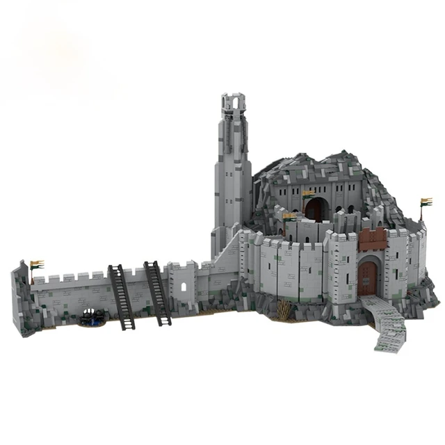 Stunning LEGO Minas Tirith stands watch over Gondor - The Brothers