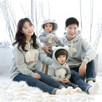 

New 2020 Winter Thickened Fleece Polar Bear the Whole Family Three-Member Photo One Product Dropshipping Factory Outlet
