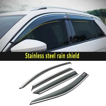 

2018 for Volkswagen t-roc modified special accessories to block rain brow rain shield plate window rain shield