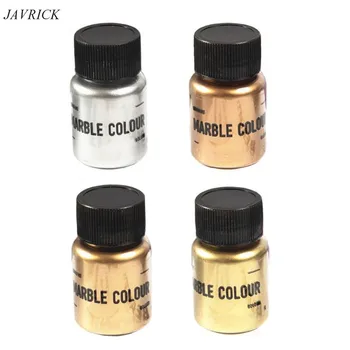 

4 Colors Epoxy Resin Colorant Glitter Marble Metallic Pigment Resin Jewelry Maki
