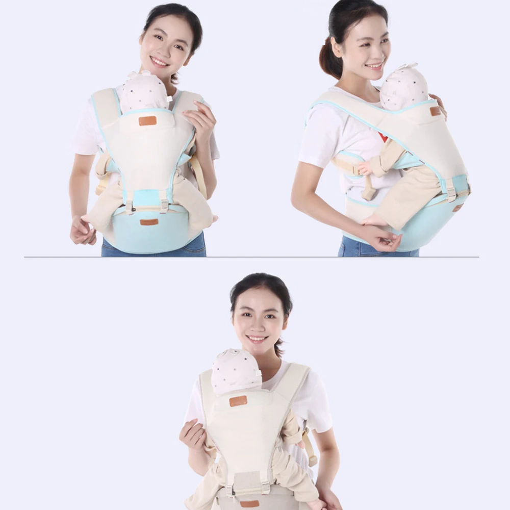 Multifunctional Breathable Baby Carrier Waist Stool Ergonomic Design Baby Carrier Infant Sling Backpack Baby Hip Seat