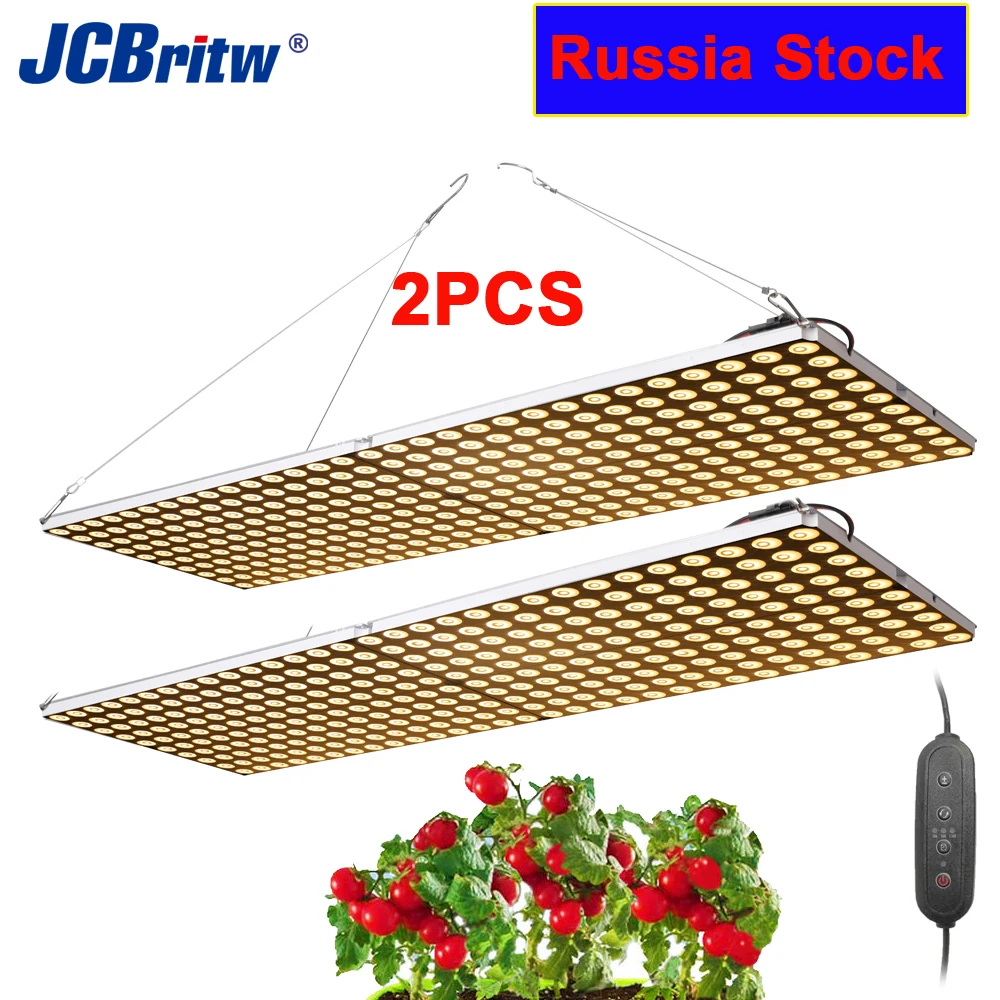 JCBritw 2 шт. 1000 Вт Светодиодная лампа полного спектра IP65 водонепроницаемая с