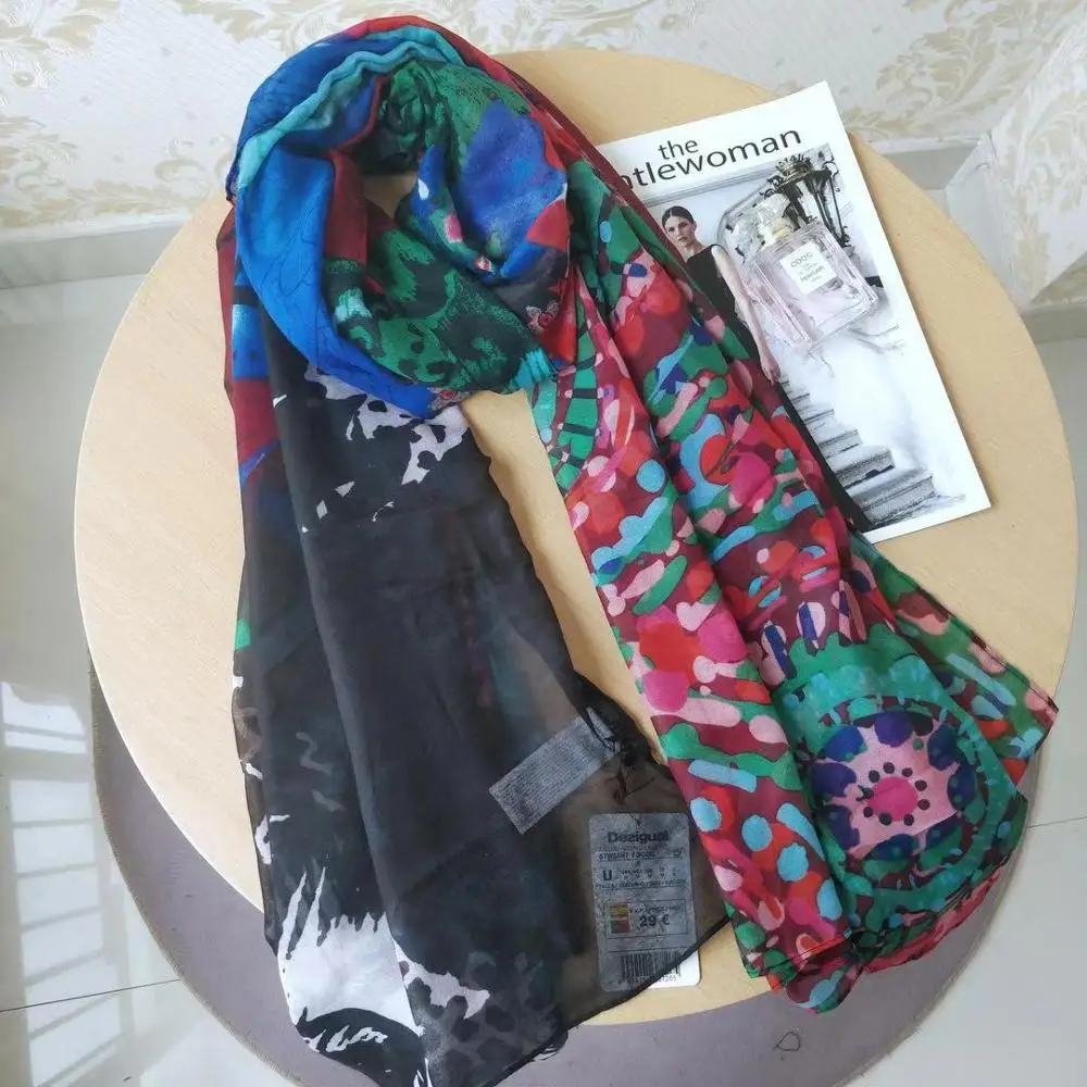 Мода испанский олень четыре сезона шарф и шаль подарок(2 - Цвет: 7