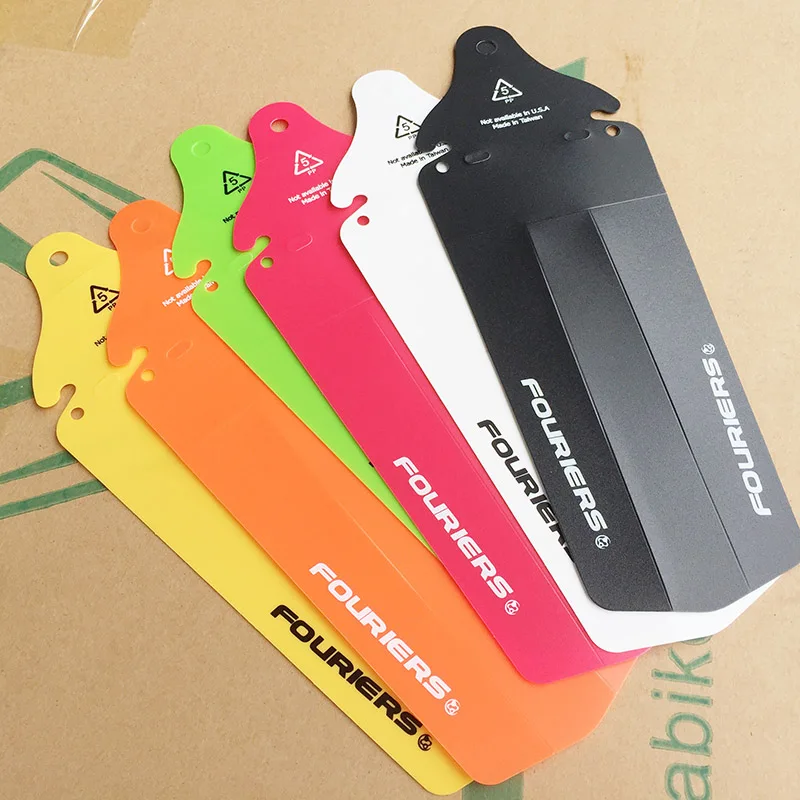 

Bike Fenders Mud Guards For MTB Road Bicycle Rear Saddle Rail Mudguard with Ties 19g Bicycle Accessories