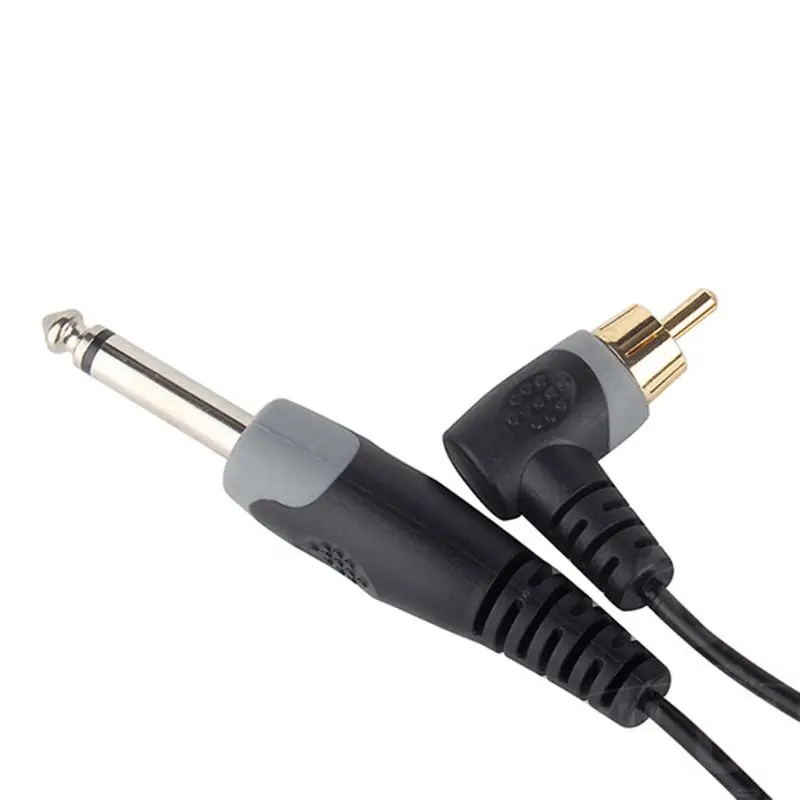 Силиконовые Мягкие татуировки RCA соединитель зажим шнуры для тату машин