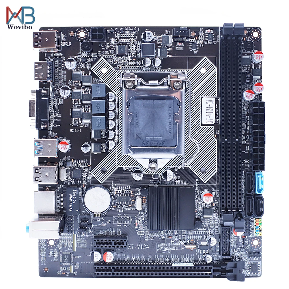 Материнская плата для компьютера B75 LGA 1155 разъем SATA II USB3.0 DDR3 Память ОЗУ Intel LGA1155 I3 I5