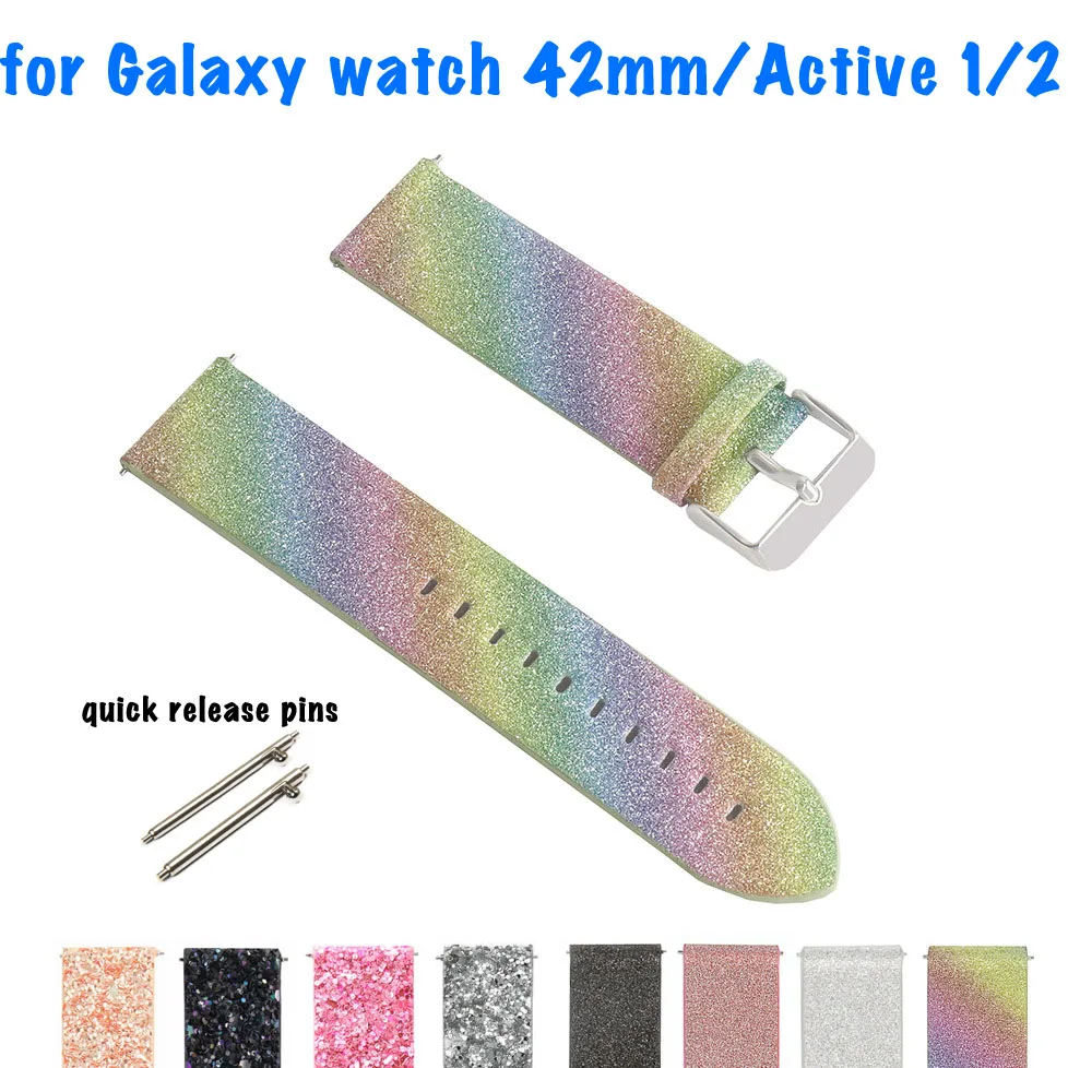 Ремешок для часов Samsung Galaxy 42 мм кожаный сменный ремешок часов|Ремешки часов| |