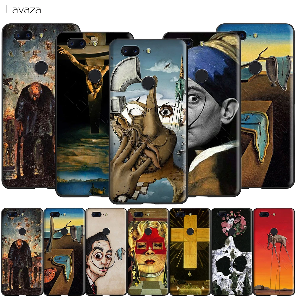 Lavaza Salvador Dali Art Painting Silicone Case for Oneplus 7 Pro 6t 6 5t 5 |