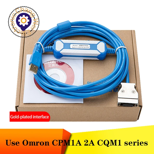 Omron Cpm1 Plc Programming Cable  Omron Plc Communication Cable -  Usb-cif02 - Aliexpress