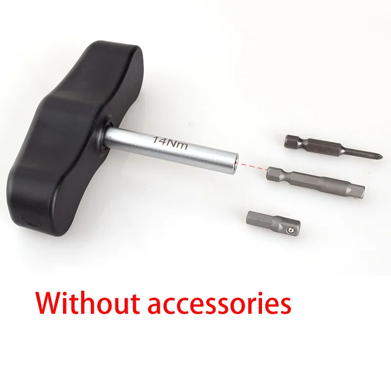 WISRETEC T-Handle Fixed Torque Wrench Bike Spanner Repair Tools CNC Blade Precise Tightening Torque Detection 14NM