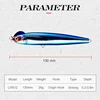 hunthouse slow sinking pencil fishing lure 90mm 14.8g blue stickbait  S-shaped 130mm 26g seawater seabass hard bait lures lw512 ► Photo 2/6