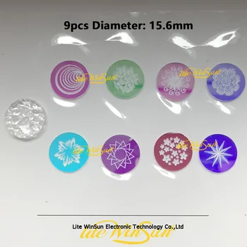 

Color Pattern Glass for 330W 350W Beam Spot Moving Head Light 15R 17R 3D Gobo Wheel