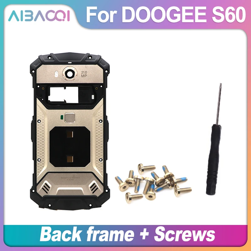 Новый оригинальный чехол для аккумулятора Doogee S60 защитный задняя крышка + винты 5 2