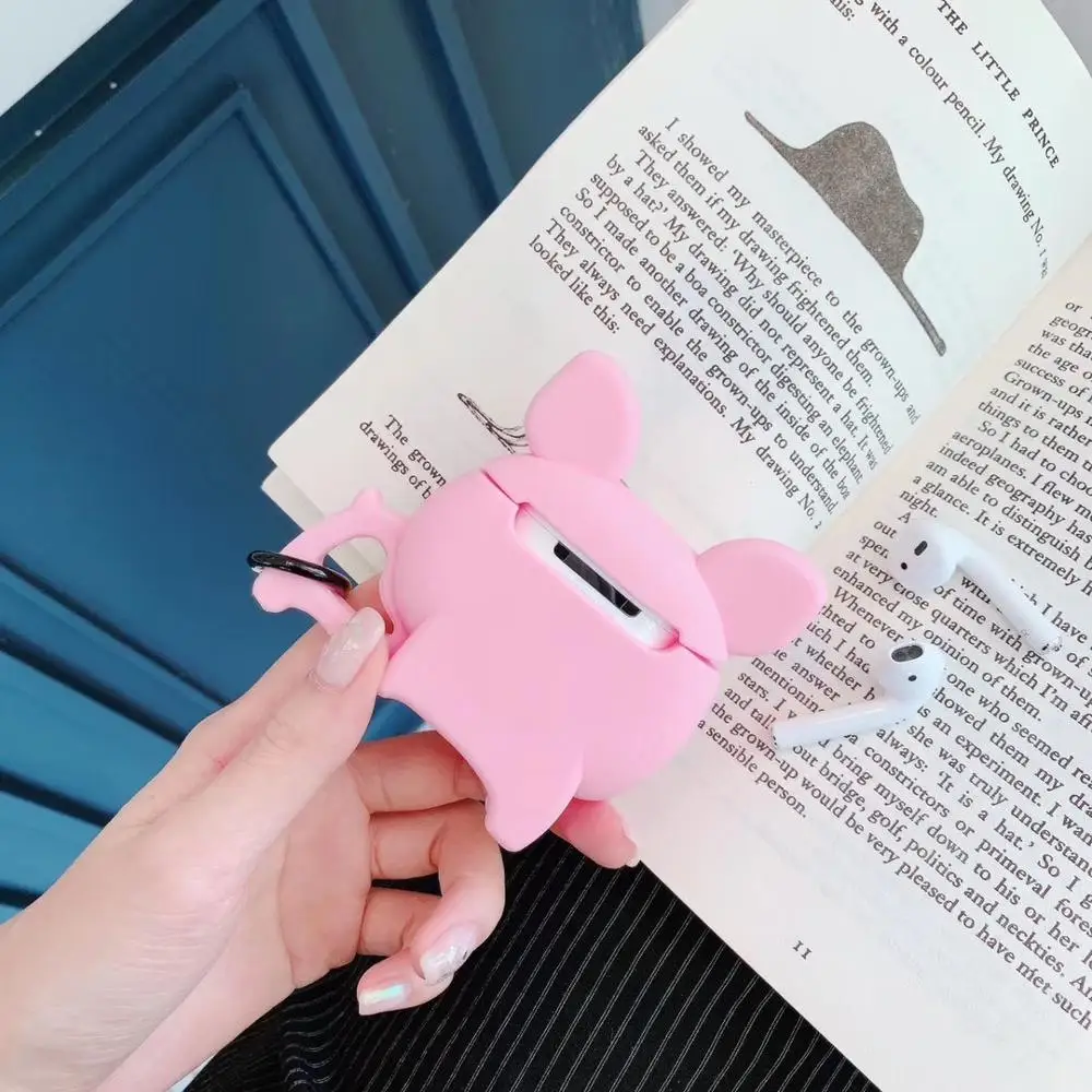 AirPods ударопрочный/мультяшный Бульдог