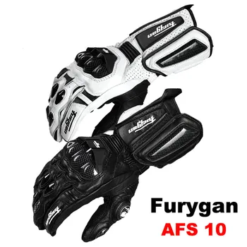 

Men Long Alloy section Furygan AFS 10 Racing Gloves Motorcycle Gloves Motocross Protective Gear Cycling Locomotive Jaguar Glove