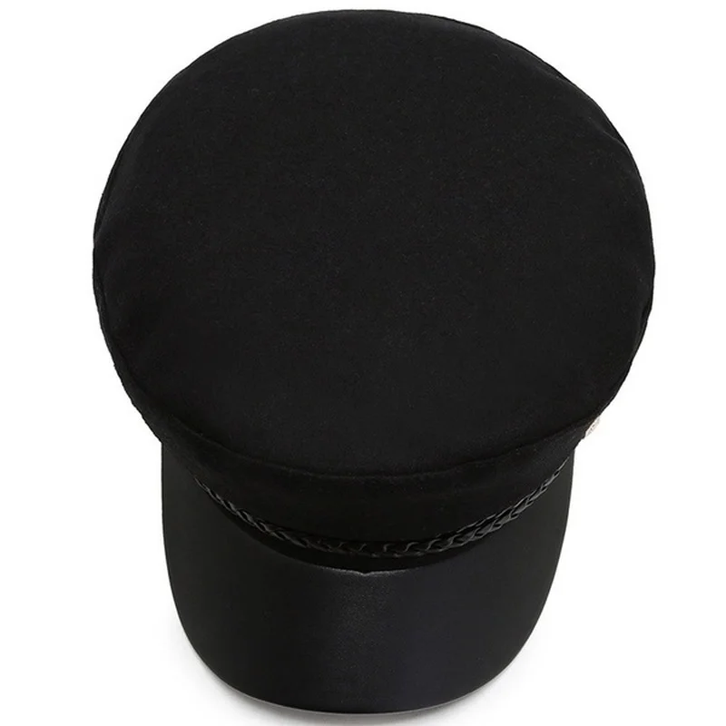 Autumn fashion Cotton women hat British style warm retro newsboy caps military octagonal cap female visor caps