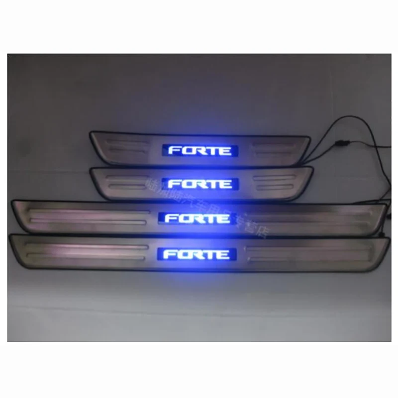 

For Kia SOUL /Sporttage Blue Light Modification with LED Light Welcome Pedal Threshold