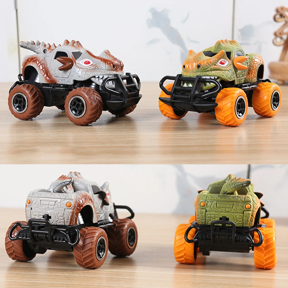 4 Channels Battery Powered Birthday Gift For Toddler Portable ABS Mini Non Toxic RC Car Indoor Outdoor Dinosaur Toy Easy Install