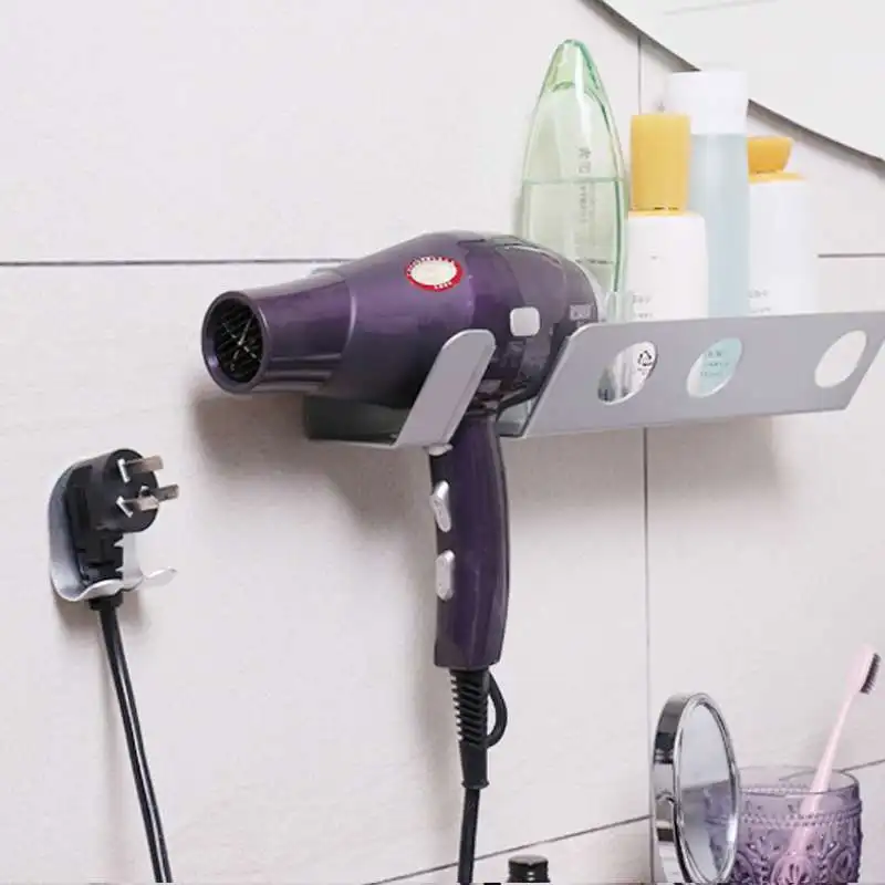 ABUI-для Dyson сверхзвуковой фен настенный держатель, алюминиевый сплав вешалка кронштейн для Dyson фен, диффузор и две насадки