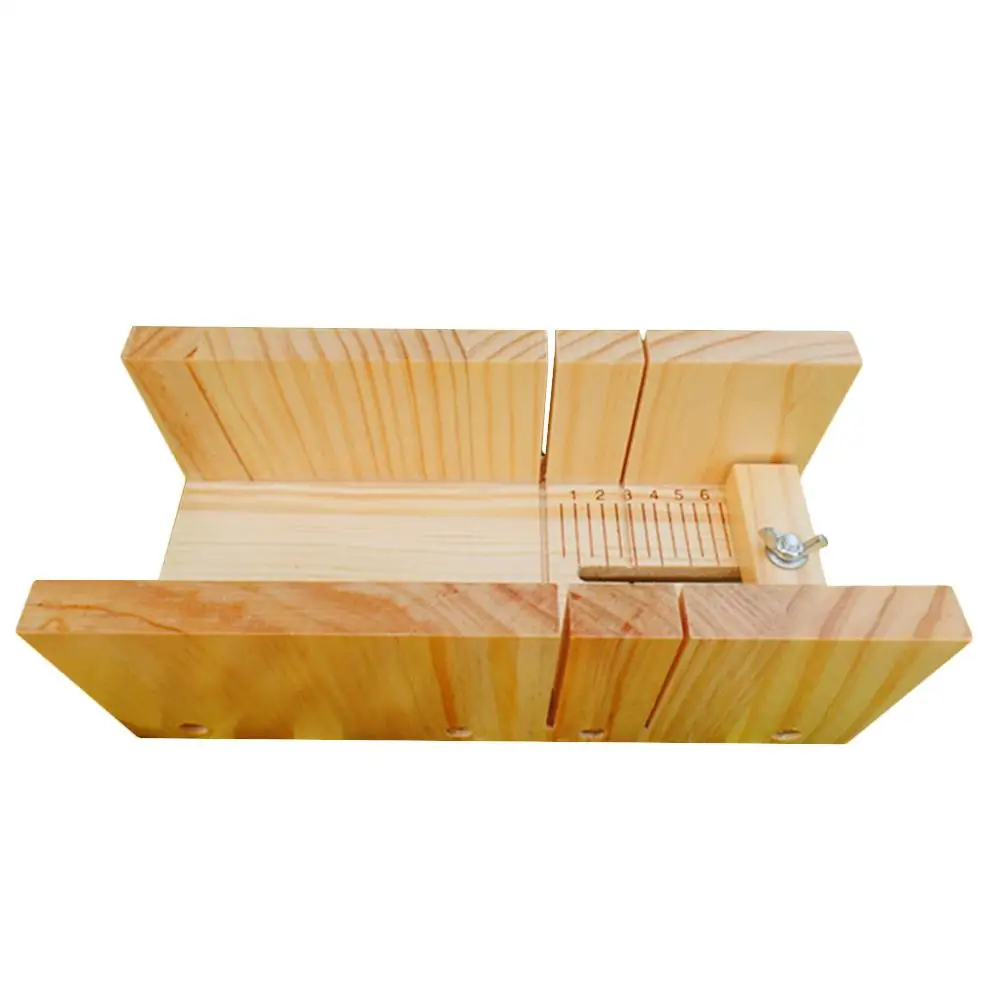Multi-function Adjustable wooden soap mold hand-made bread knife mold with 2 wave and straight planing tools #CW