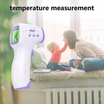 

Digital Thermometer Non-Contact Infrared Forehead Body Water Milk Environment Temperature Baby Care Measure Tool Accurate Read