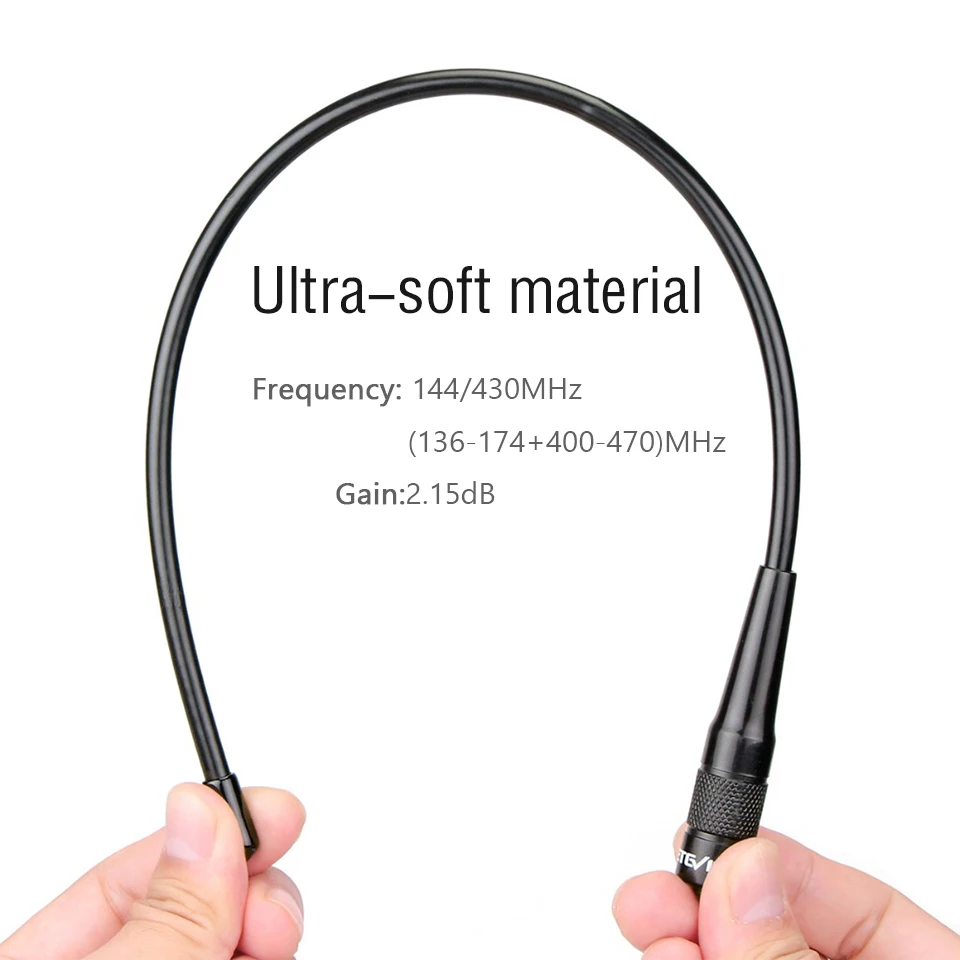 2pcs RETEVIS RHD-771 SMA-F Walkie Talkie Antenna